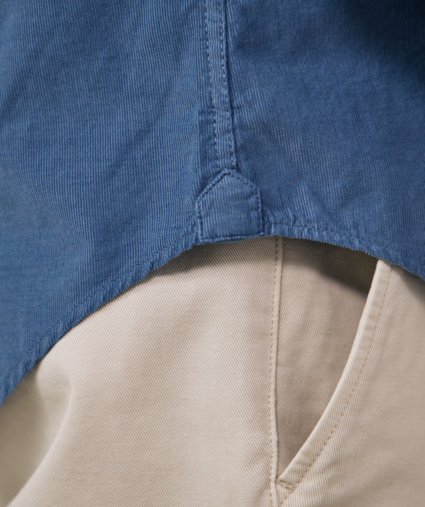 Hartford Woven Paul Pat Shirt Cobalt