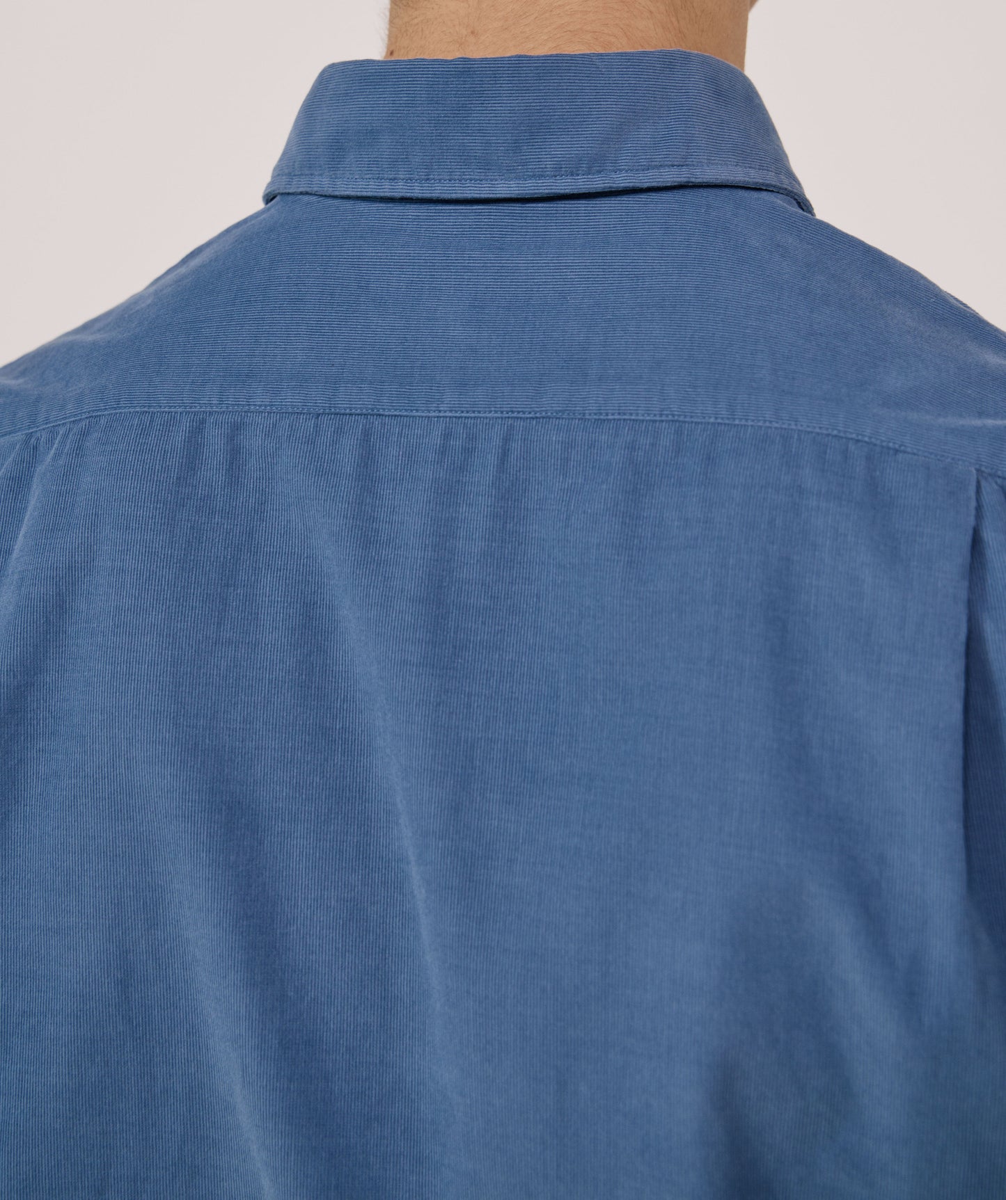 Hartford Woven Paul Pat Shirt Cobalt