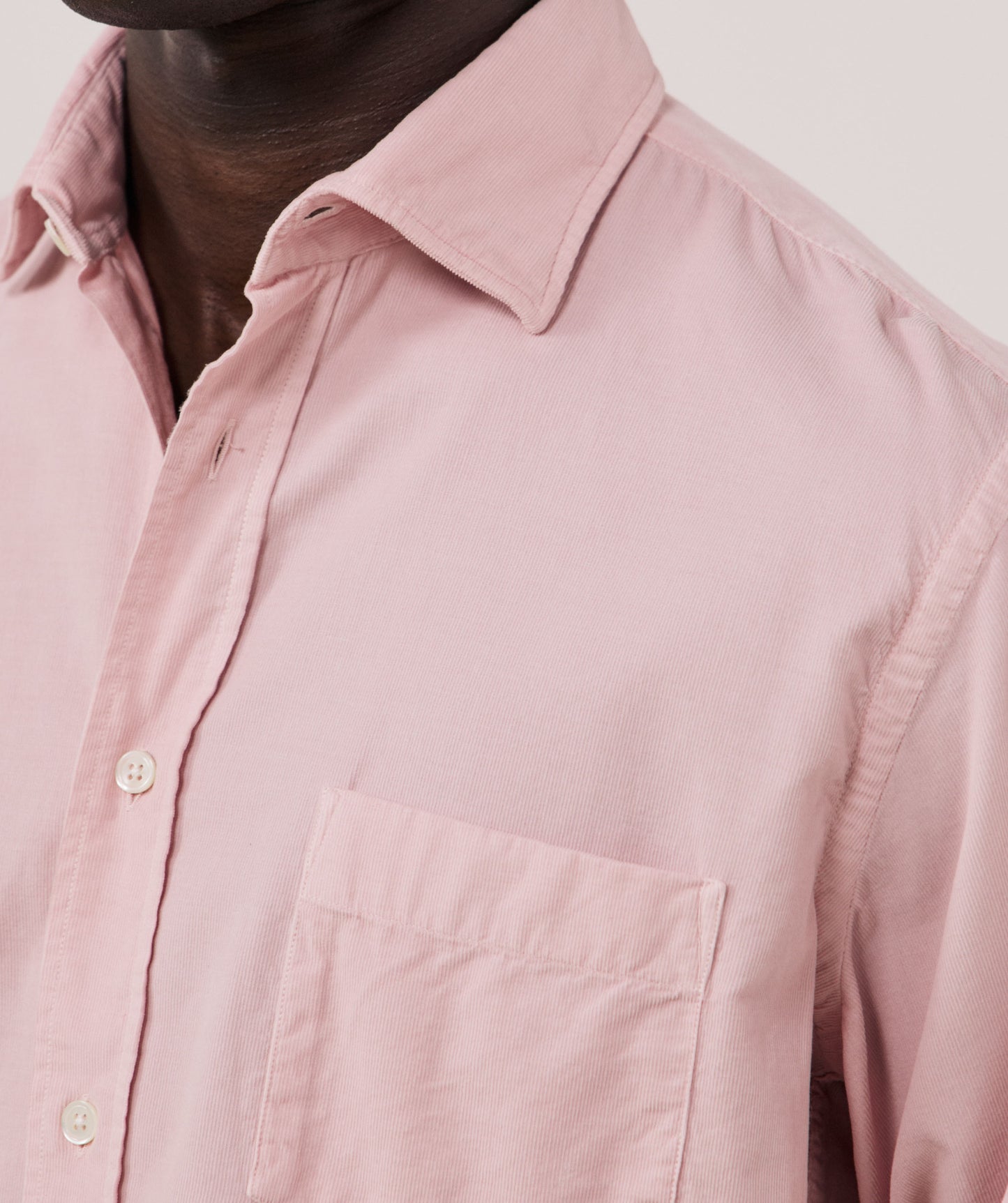 Hartford Woven Paul Pat Shirt Old Pink