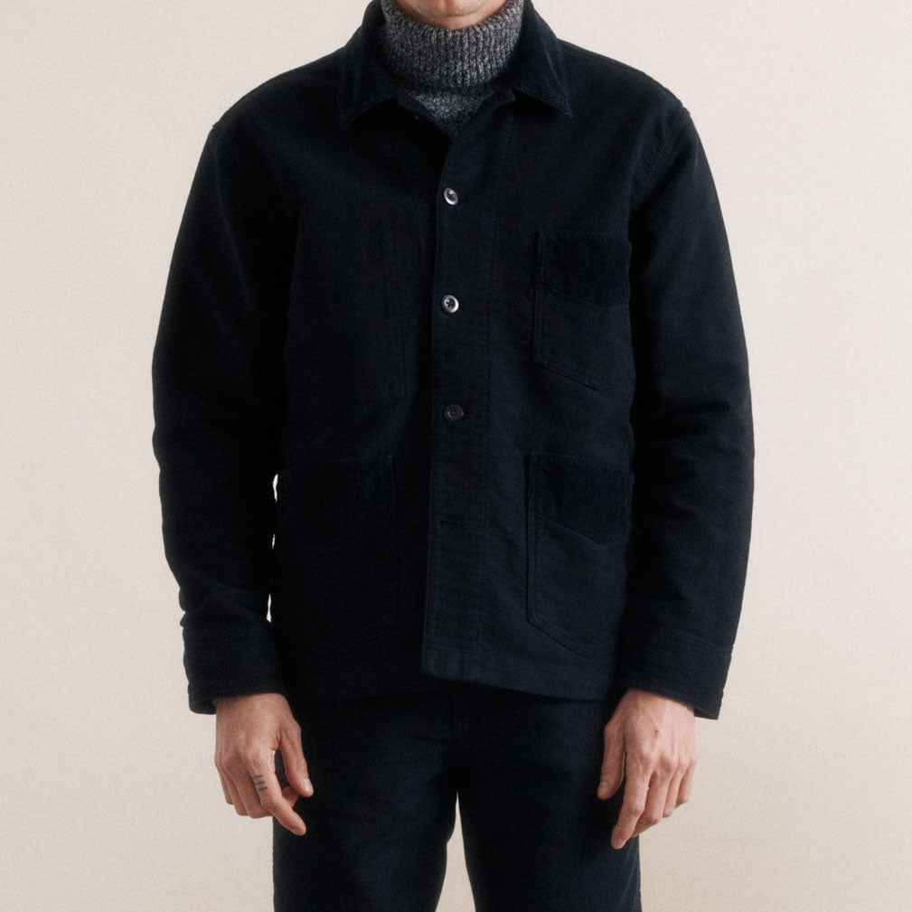 Hartford Bush Jacket Charcoal