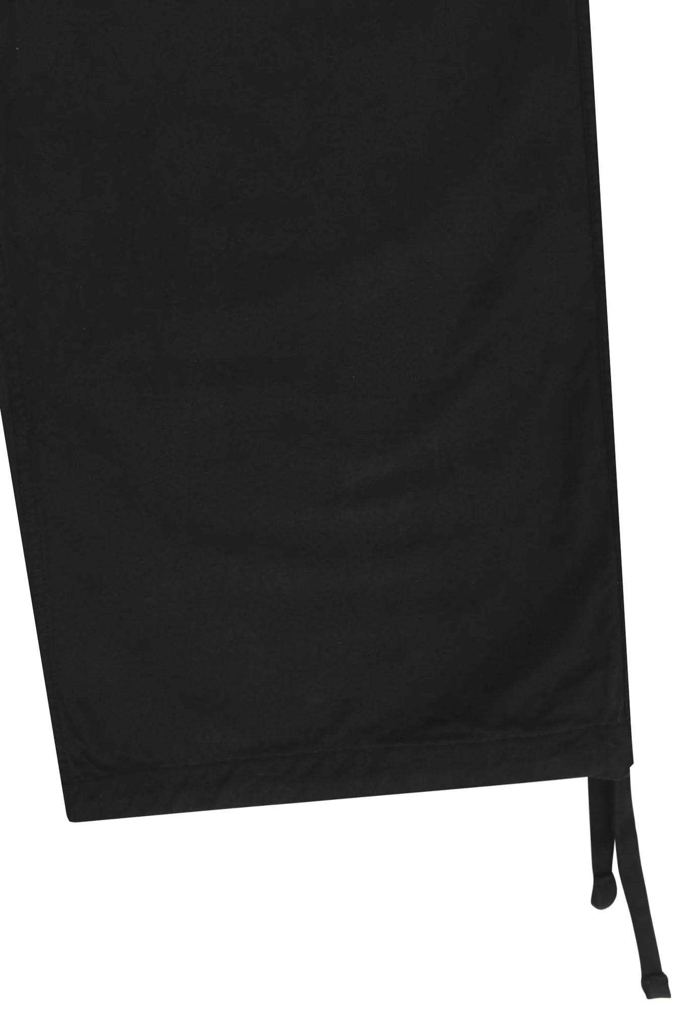 Kappy Cotton Cargo Pants Black