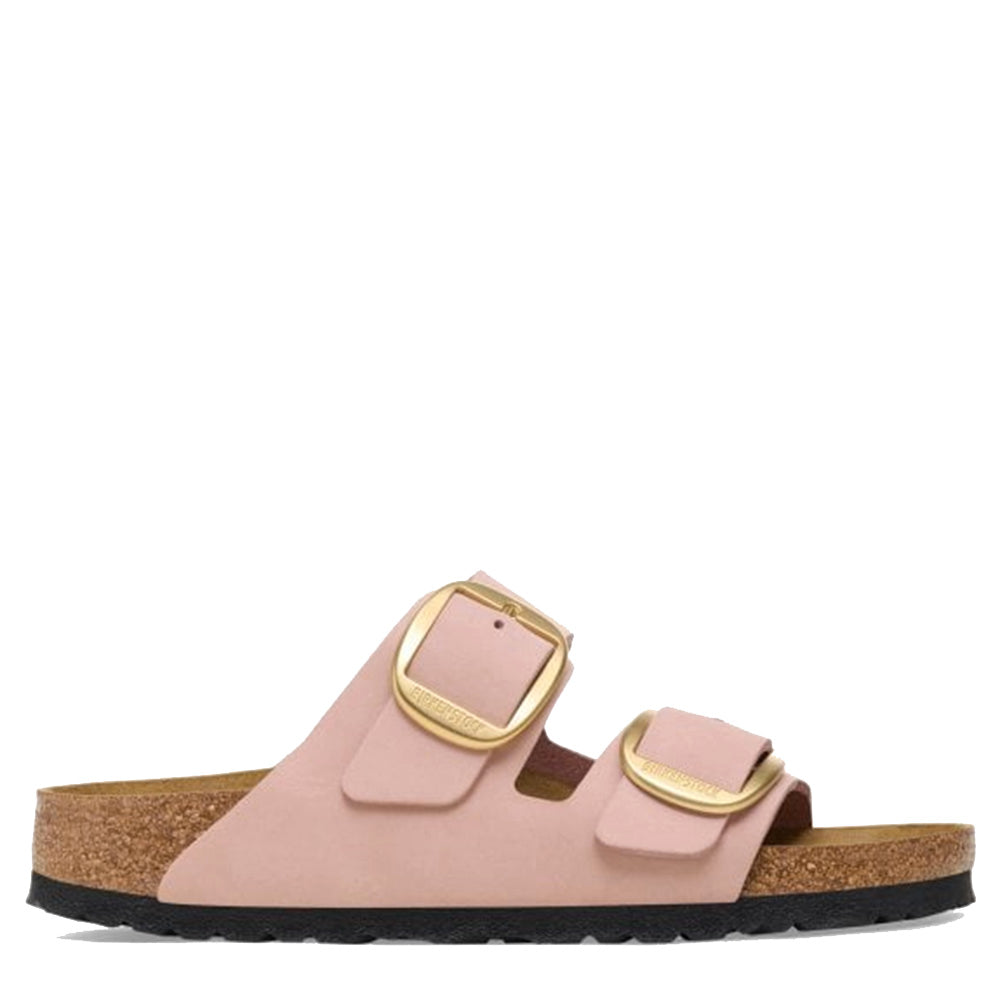 Birkenstock Arizona Big Buckle Leather Narrow Fit Soft Pink