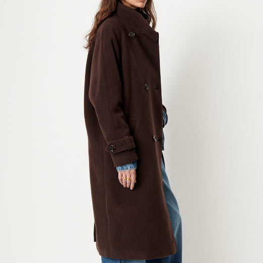Sessun Bleeckett Coat Coffea