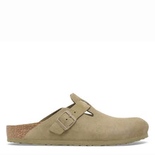 Load image into Gallery viewer, Birkenstock Boston Suede Leather Faded Khaki
