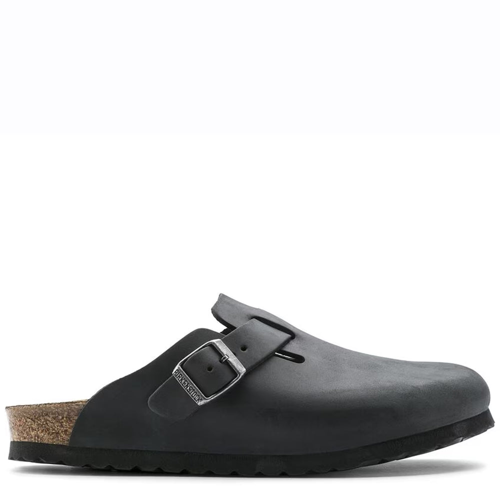 Birkenstock Boston Oiled Leather NF Black