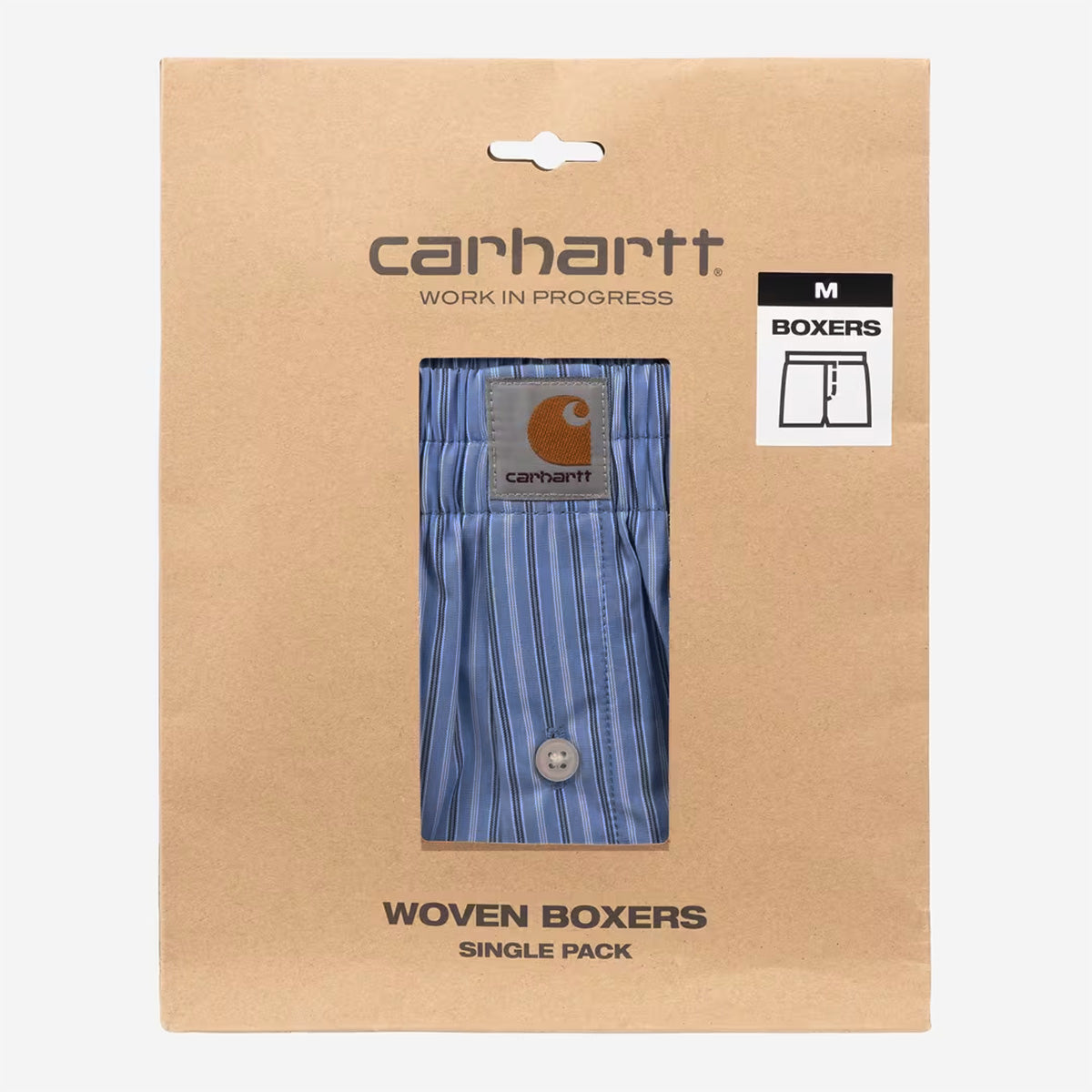 Carhartt WIP Cotton Boxer Keene Stripe Curacao