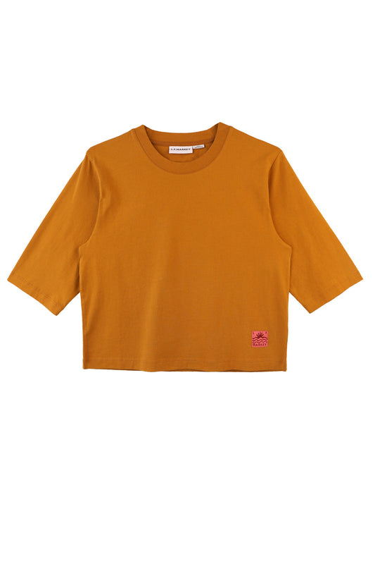 L.F.Markey Boxy Tee Mustard