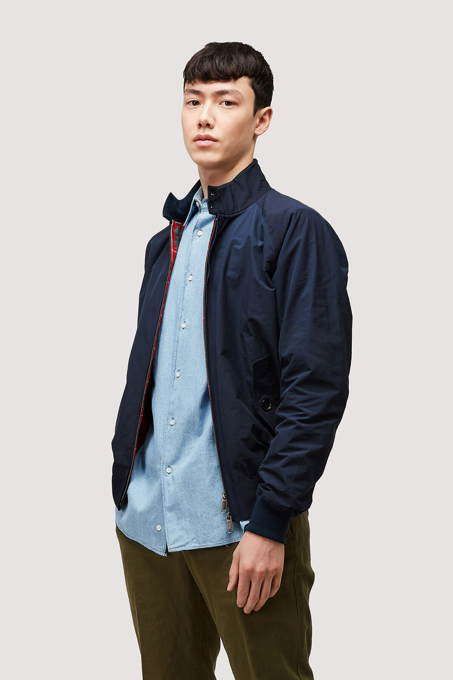 Baracuta G9 Harrington Navy