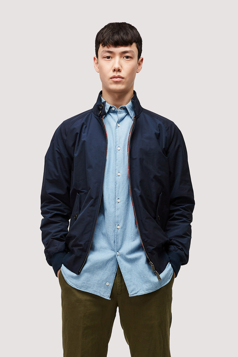 Baracuta G9 Harrington Navy