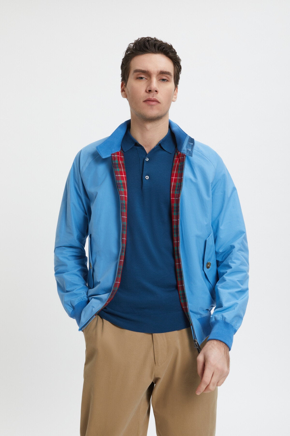 Baracuta G9 Harrington Heritage Blue
