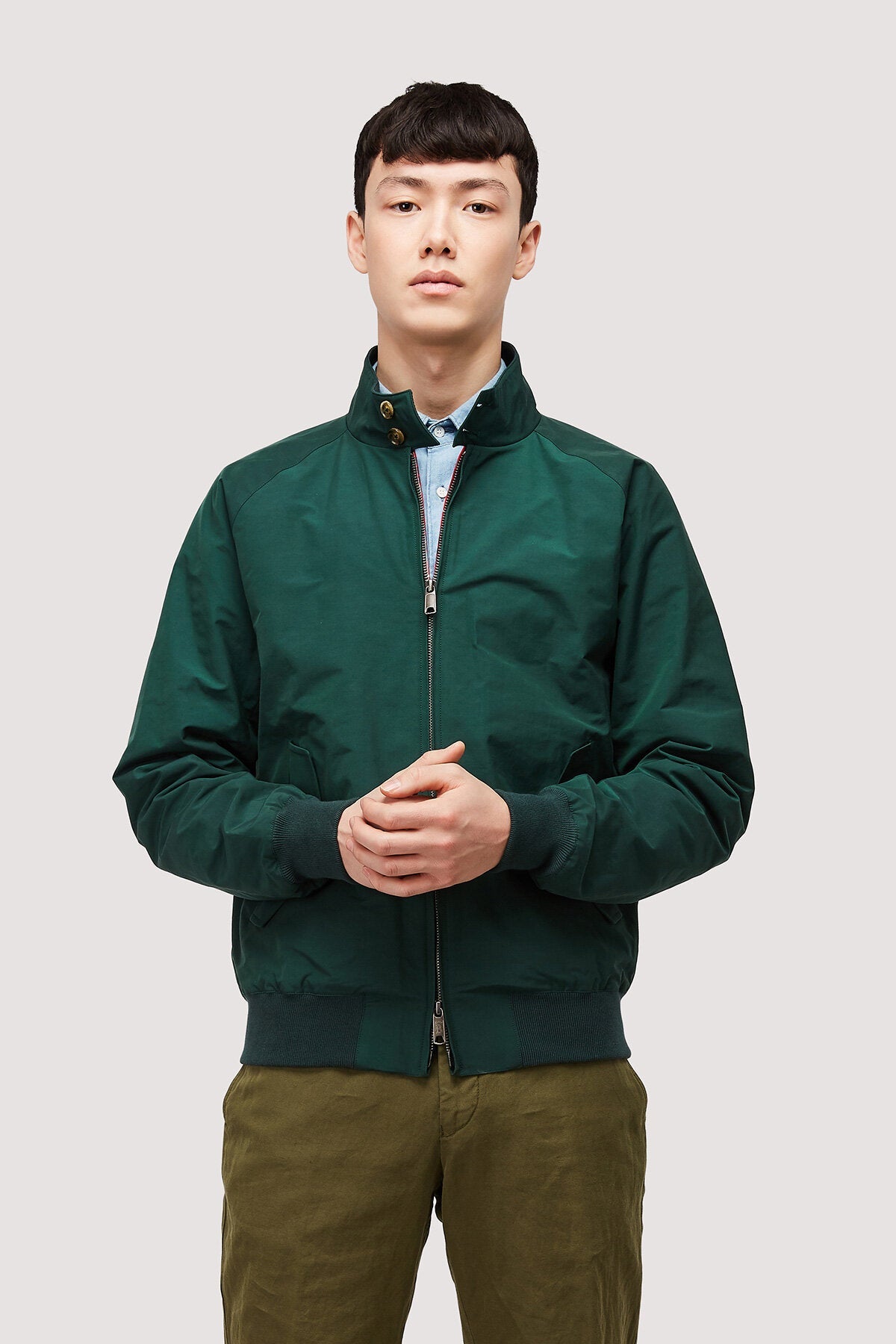 Baracuta G9 Harrington Racing Green