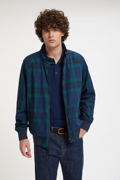 Baracuta G9 Harrington Reversible Navy