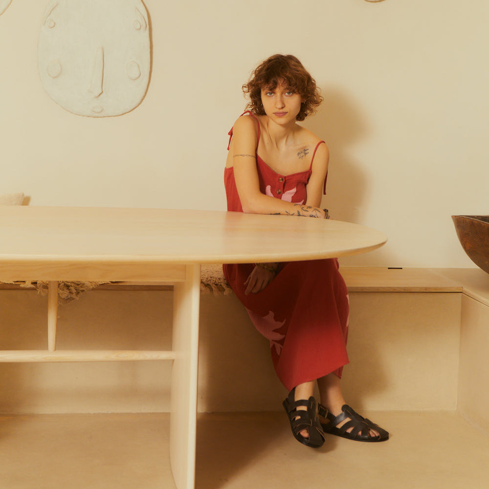 L.F.Markey Bronn Dress Paprika