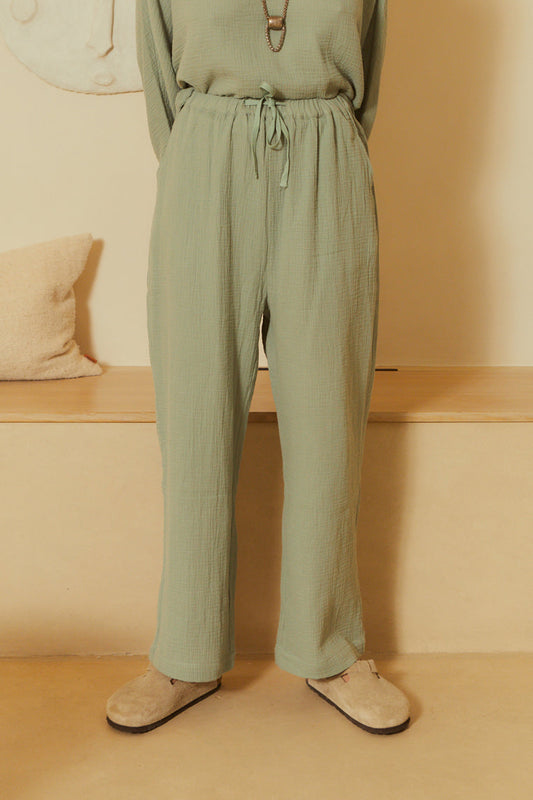 L.F.Markey Camry Trouser Duck Egg