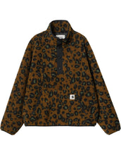 Load image into Gallery viewer, Carhartt WIP W&#39; Elliot High Neck Liner Camo Leo Jacquard / Tamarind
