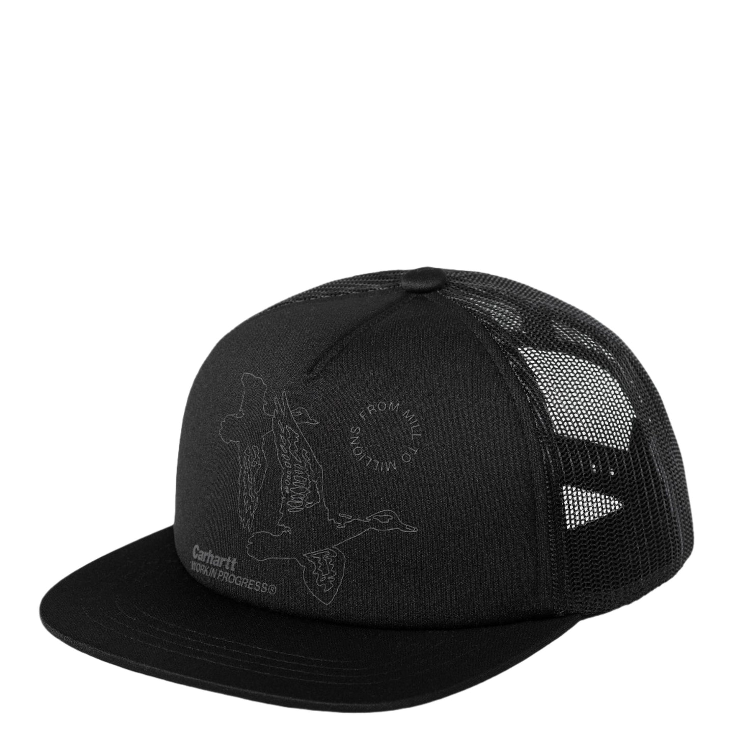 Carhartt WIP Flying Ducks Trucker Cap Black