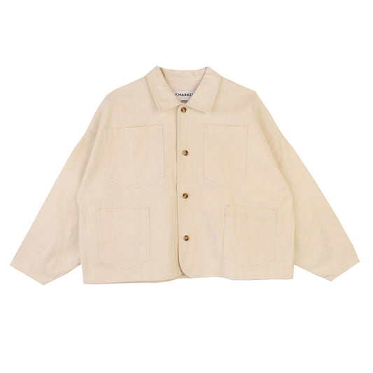 L.F. Markey Carson Chore Coat Ecru