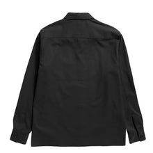 Load image into Gallery viewer, Norse Projects Carsten Cotton Wool LS Shirt Black
