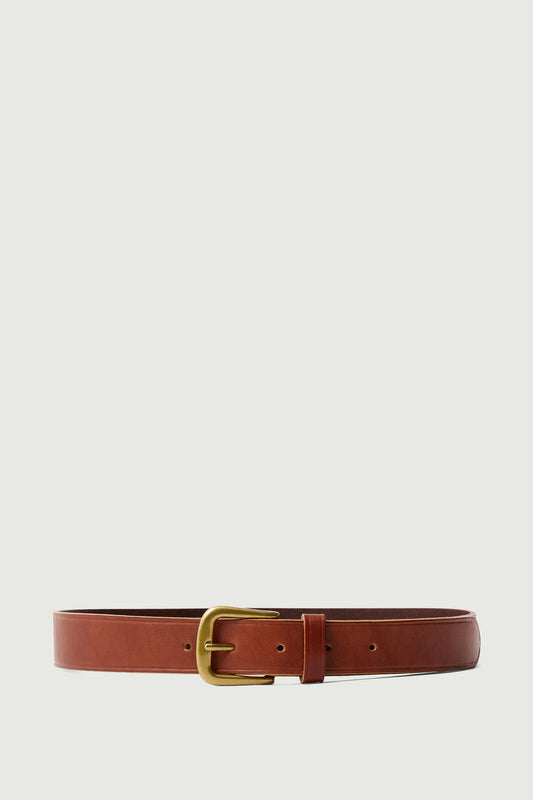 Soeur Cafe Leather Belt Brown