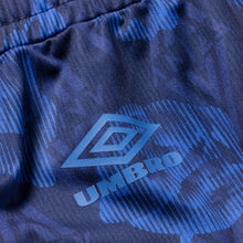 Load image into Gallery viewer, Aries x Umbro Centenary Roses Football Shorts Blue
