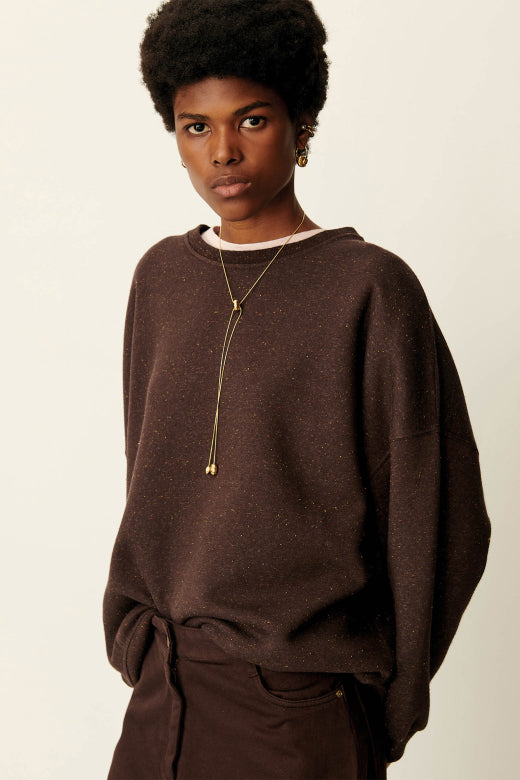 Sessun Chebbi Sweatshirt Ganache