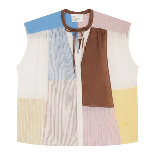 Leon & Harper Coti Patch Blouse Multi