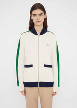 Load image into Gallery viewer, Bella Freud Bomber Jacket Cream / Green
