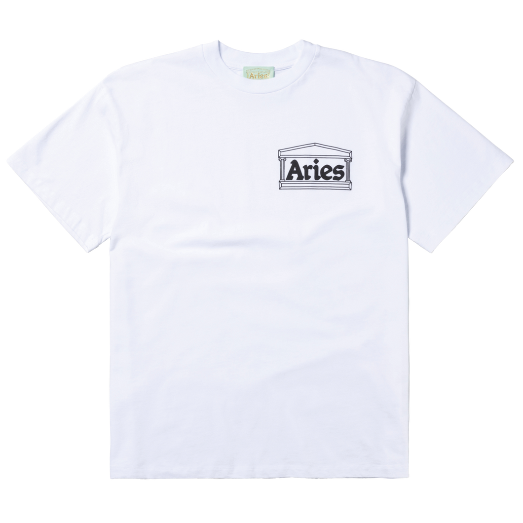 Aries Temple SS Tee White