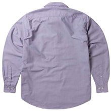 Load image into Gallery viewer, Aries Overdyed Oxford Stripe Shirt Lilac
