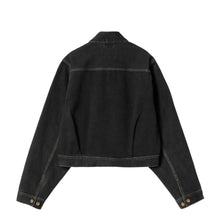 Load image into Gallery viewer, Carhartt WIP W&#39; Arca Jacket Black Stone Washed
