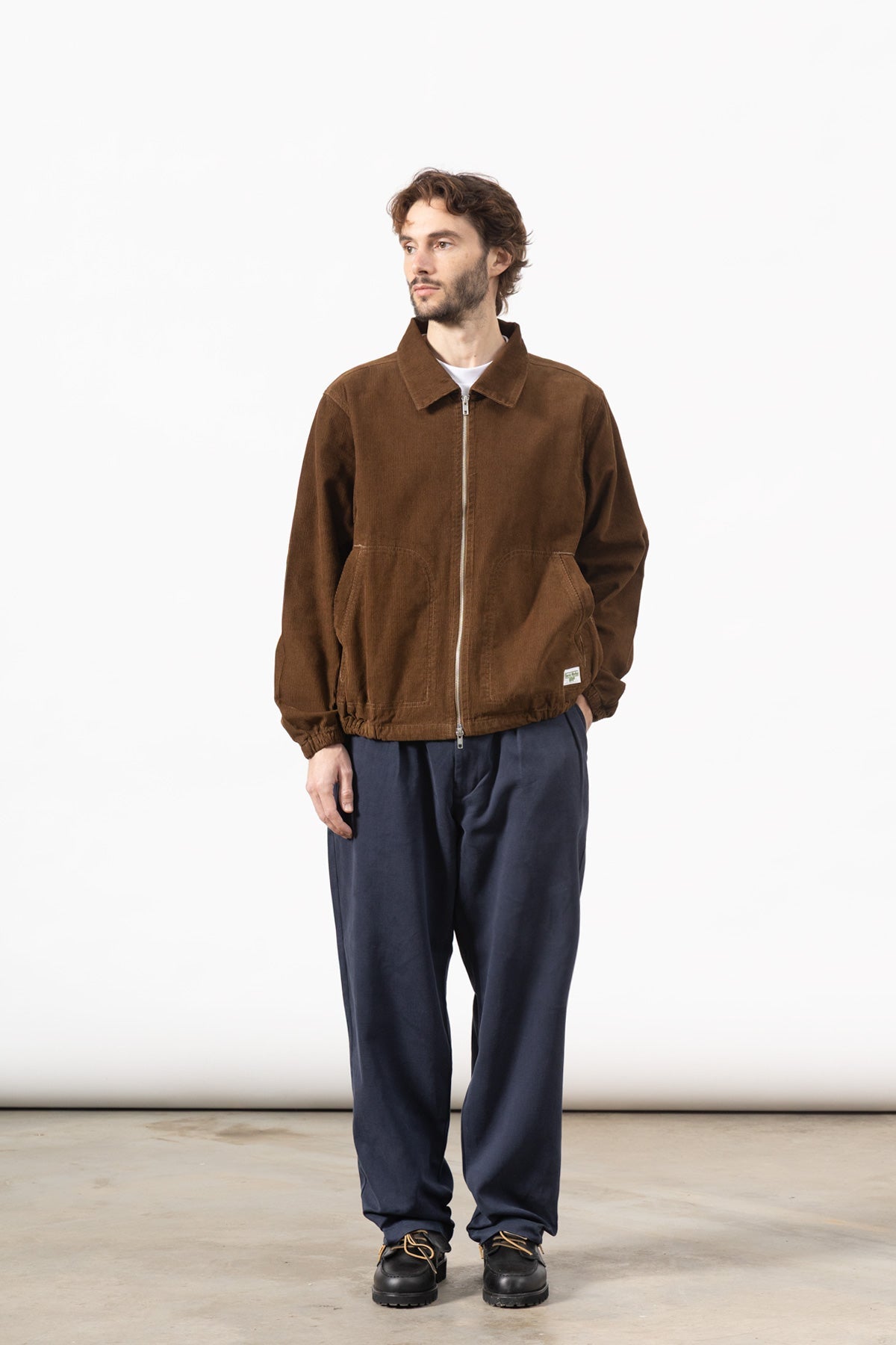 Service Works Fine Cord Work Jacket Bark