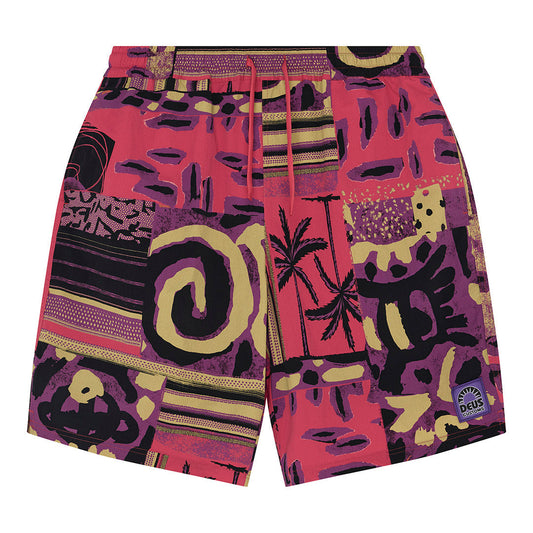 Deus Ex Machina Freamon Swim Short Melon Red