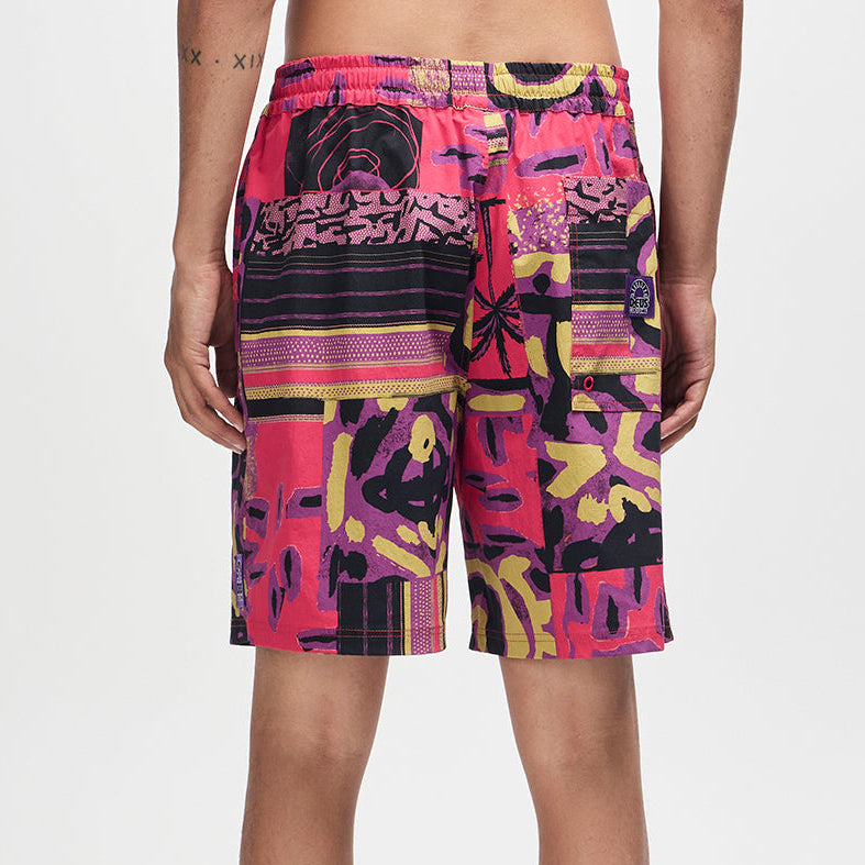 Deus Ex Machina Freamon Swim Short Melon Red