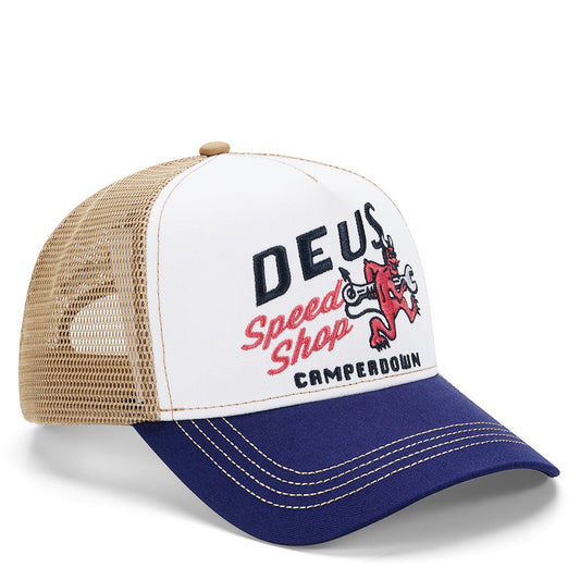 Deus Ex Machina Dogleg Trucker Dirty White