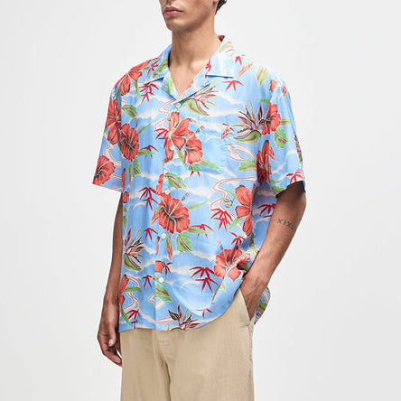 Deus Ex Machina Broadus Shirt Blue