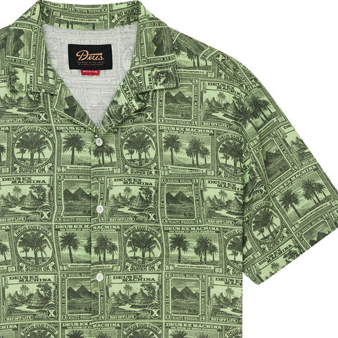 Deus Ex Machina Mail-Man Shirt Green