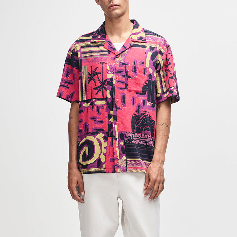 Deus Ex Machina Freamon Shirt Melon Red