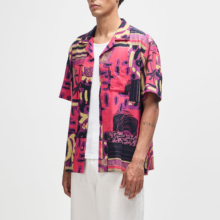 Deus Ex Machina Freamon Shirt Melon Red