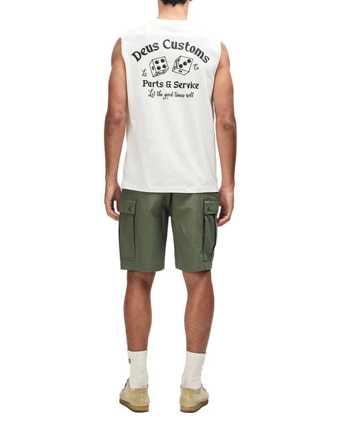 Deus Ex Machina Knucklebones Muscle Dirty White