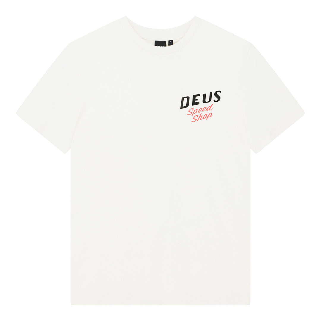 Deus Ex Machina Dogleg Tee Dirty White
