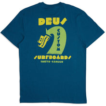 Load image into Gallery viewer, Deus Ex Machina Four Feet Tee Moroccan Blue
