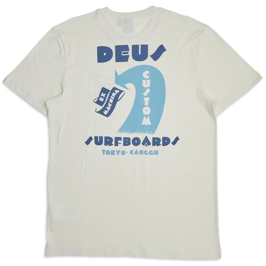 Deus Ex Machina Four Feet Tee Vintage White