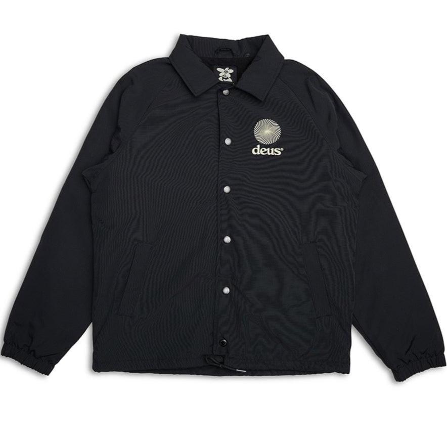 Deus Ex Machina Strata Coach Jacket Black