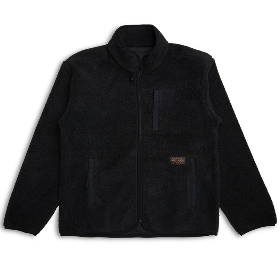 Deus Ex Machina Wallace Sherpa Fleece Anthracite