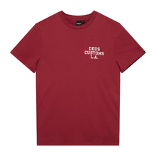 Load image into Gallery viewer, Deus Ex Machina Quickbeak Tee Lava Falls Red
