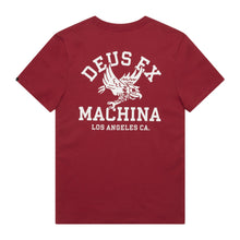 Load image into Gallery viewer, Deus Ex Machina Quickbeak Tee Lava Falls Red
