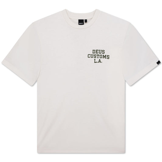 Deus Ex Machina Quickbeak Tee Vintage White