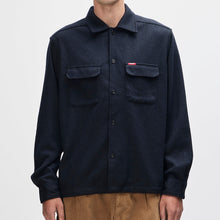 Load image into Gallery viewer, Deus Ex Machina Clayton Wool Shirt Black
