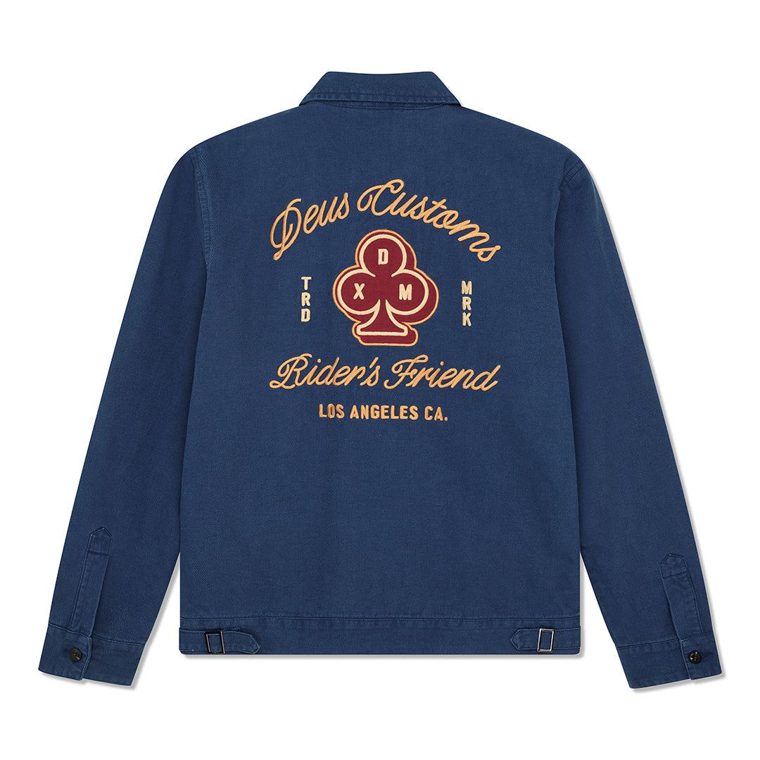 Deus Ex Machina Basto Club Jacket Navy