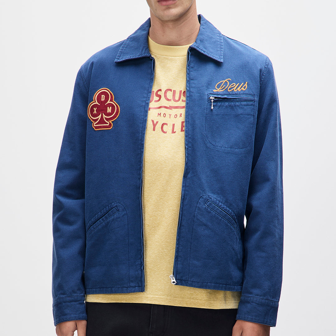 Deus Ex Machina Basto Club Jacket Navy
